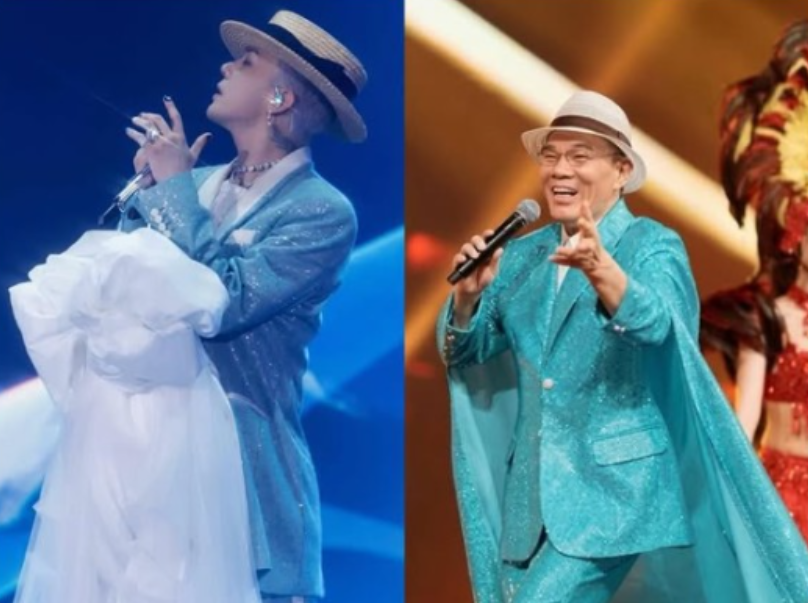 網友發現，韓國天王GD竟然撞衫陳雷。（圖／翻攝Threads）